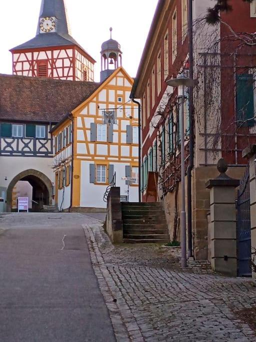 Maisonette-Appartment In Historischem Ambiente Iphofen Bagian luar foto